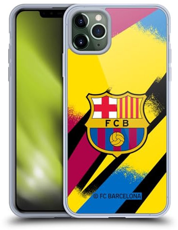 Head Case Designs Licenciado Oficialmente FC Barcelona Portero Tercera equipación Kit Escudo 2019/20 Caso Funda de Gel Suave Compatible con Apple iPhone 11 Pro MAX
