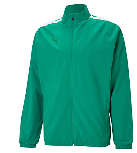 PUMA TeamLIGA Sideline Trainingsjacke Herren grün/weiß, M (38 EU)