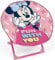 ARDITEX Mondform-Stuhl, Minnie Mouse, 50 x 50 x 50 cm, Metall, Polyester, Klappbar, Outdoor, Entspannen, Camping