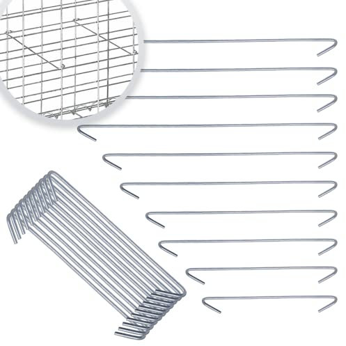 Distanzhalter für Gabionen - Drahtstärke 3,5 mm, verzinkt, 10, 15, 20, 25, 30 cm, Abstandshalter, Spannhaken, Distanzhaken für Steinkörbe, Steinzaun, Steinkorb, Gabionenkörbe, Gabione