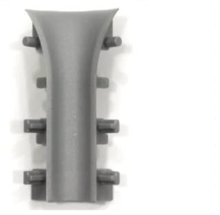 ZOCCOLINO BATTISCOPA PVC CAVO, FUNZIONE PASSACAVO PREZZO VENDITA AL METRO IN BARRE 2mt (ANGOLO INTERNO 2 PZ)