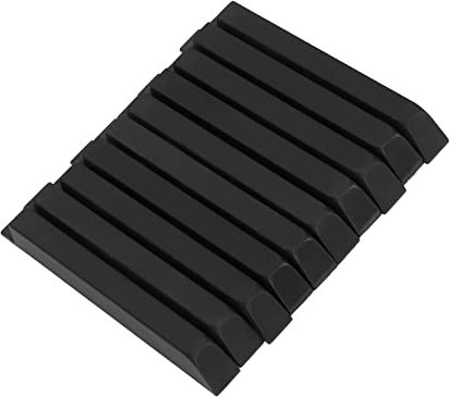 Pianos Keytop, Piano Black Key 10pcs ABS for Replacement
