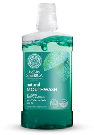 Natura Siberica Natural Mouthwash for Strong Teeth & Gums 520ml