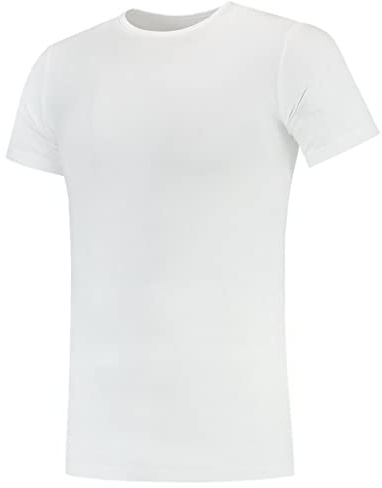 Tricorp 602004 Workwear Unterhemd, 95% Baumwolle/5% Elastan, Spandex, 170g/m², Weiß, Größe 5XL