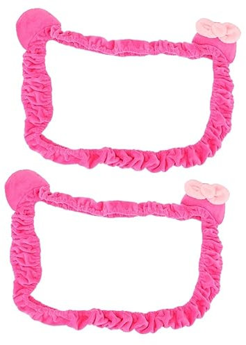 Mikikit 2pcs Lovely Computer Monitor Cover Elastic Monitor Cover for Dust for Home Office Use Soft Material