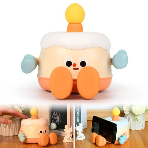 Weinsamkeit Nachtlicht Kinder, LED Nachtlicht Kinder Silikon Nachtlicht Dimmbar Touch Geburtstagstorte Kinder Nachtlicht mit Timer Stilllicht Baby Nachtlampe Geschenke für Kinderzimmer Mädchen Junge