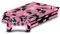 Head Case Designs Rosafarbener Camo Tarnung Vinyl Haut Gaming Aufkleber Abziehbild Abdeckung kompatibel mit Sony Playstation 4 PS4 Pro Console and DualShock 4 Controller