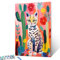 Tucocoo Malen nach Zahlen, Kaktus und Katze, DIY-Malerei, Leinwand mit Pinseln, Acrylfarben, lustiges Tier-Graffiti, fauvistische Farbe, Catcore, Malen nach Zahlen für Erwachsene und Kinder, Anfänger,