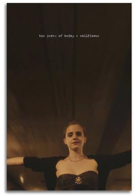 suumyo The Perks of Being A Wallflower-Poster, Raumdekoration, ästhetisches Poster, künstlerisches Poster für Schlafzimmer, Wohnzimmer, Wände, 30 x 45 cm, ungerahmter Stil