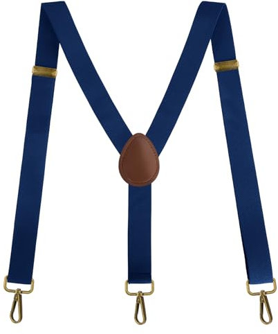 Yicelerate Hosenträger Herren,Hosenträger Für Herren Schwarz,Einstellbar und Elastisch Einheitsgröße Arbeitshose (blau)