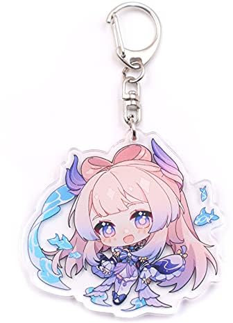 Cute Impact Gen Shin Schlüsselanhänger aus Acryl zum Aufhängen, Sangonomiya Kokomi, One size