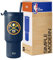 Simple Modern Denver Nuggets, offizielles Lizenzprodukt, NBA Denver Nuggets, 880 ml, Trinkbecher mit Klappdeckel und Strohhalmen, isolierter Becher, Geschenk für Männer und Frauen, Trek-Kollektion,
