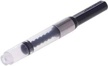 Black Fountain Pen Ink Converter Standard Push Piston Fill InkAbsorber and Deft Pens and Refills Writing Correction Supplies Pen Refills