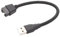 Lerpwige Câble d'extension USB mâle vers mâle à 9 broches pour carte mère - Transmission de données à grande vitesse - Facile à utiliser