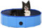 Générique Piscine Pliable pour Chiens Bleu 80x20 cm PVC,Articles pour Animaux de Compagnie,Accessoires pour chiens-170825