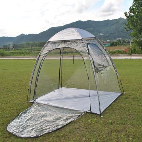 QSTGX Bike Shed Storage Waterproof clear Outdoor Storage Shed for Motorcycle,Garden Tools,Toys,Lawn Mower(C)