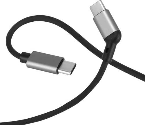 BTFO Stromversorgungskabel für AR-Smart-Brillen, Schwarzes Smart Glasses USB-C-Ladekabel für XREAL Air/One VITURE Pro XR und Mehr