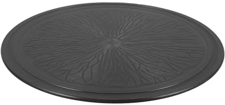 Homoyoyo Hitzeverteiler Platte für Gasherd Aluminium Wärmeleitplatte Ø24cm 4mm Runde Auftau und Kochplatte für Gleichmäßige Hitzeverteilung In Küche