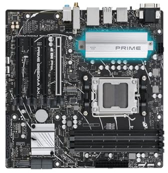Motherboard Fit For ASUS PRIME B650M-A AX Motherboard Socket AM5 Support Ryzen 5 8500G 7 7800X3D 9 7900X3D CPU DDR5 256GB HDMI M.2 MATX