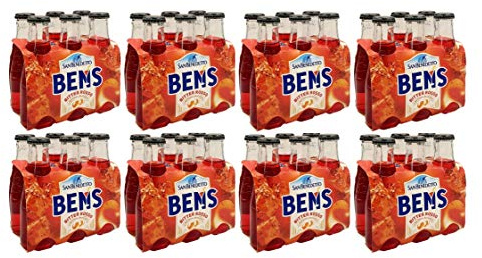 Bens Bitter Rosso Aperitivo Analcolico (8 x 6 x 98 ml)