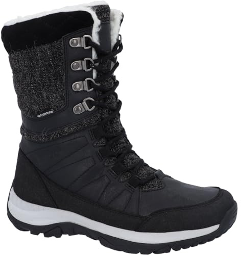 Hi-Tec O006982 Damen Trekking- & Wanderstiefel, Schwarz (Black 21), 39 EU