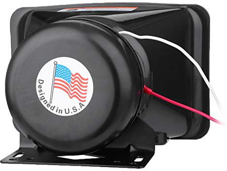 JenNiFer Car Warning Alarm Police Siren Horn PA Speaker MIC System