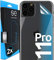 2x se® 3D SCHUTZFOLIE Rückseite Transparent für Apple iPhone 11 Pro ,Selbstheilend, Backcover, einfache blasenfreie Installation, Ultra-Klar,Schutz vor Schmutz, Stoß-Kratzfest, aus Deutschland