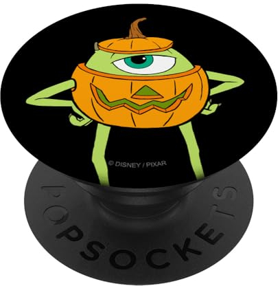 Disney and Pixar's Monsters, Inc. Mike Pumpkin Halloween PopSockets Klebender PopGrip