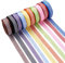 Cheriswelry 10 Rollen Gingham-Band, 10 mm, kariertes Büffelband, Weihnachtsband, für Bastelarbeiten, Party-Dekoration, 10 Farben