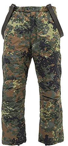 Carinthia HIG Trousers SpezKr 5farb Flecktarn Herren Thermo-Hose Schnee-Hose Bundeswehr KSK Winddicht, Wasserabweisend, Ultra-Leicht, L