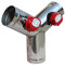 Registre bypass Y registre motorisé 220V clapet ventilation climatisation air vent electrique reglage hotte aspirante