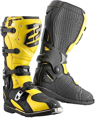 Bogotto MX-7 S Stivali motocross, giallo/nero, 41