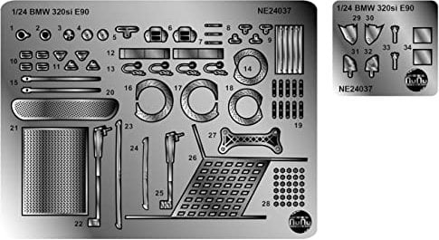 Platz NuNu 1/24 Racing Series BMW 320si E90 2008 WTCC Browns Hatch Winner Detail Up Part Kunststoff Modell Teil NE24037