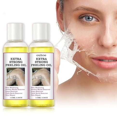 Körperpeeling Body Scrub Kurkuma, Peeling für Körper-Gesicht Hyperpigmentierung Dunkle Flecken, leuchtende Peeling, Verbessert Akne mit dunklen Flecken, 110ml (2 PCS)
