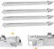 SafBbcue 67490 Brennerrohr-Set für Weber Genesis II (2016+) 400/330/335 Serie Gasgrills, 4 Stück 49,5 cm Brenner für Genesis II E-330/335 E-410, SE-410, passend für Weber Genesis II E-210, LX E-244 0,