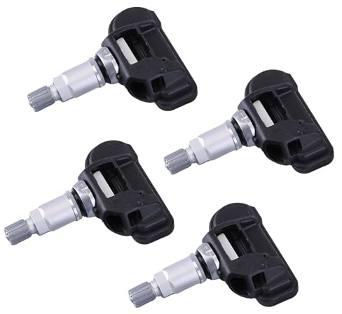 4Stück Reifendrucksensor Ersatz TPMS Reifendruckkontrollsystem Kompatibel für Mercedes-Benz GLCES Klasse A B C A0009050030
