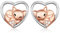Tier Ohrringe Damen 925 Sterling Silber Fuchs/Hase/Koala/Schwein Creolen Ohrringe Huggie Kleine Kreolen Ohrringe Tier Schmuck Muttertags Geschenk für Frauen Mädchen Kinder (Fuchs 2)
