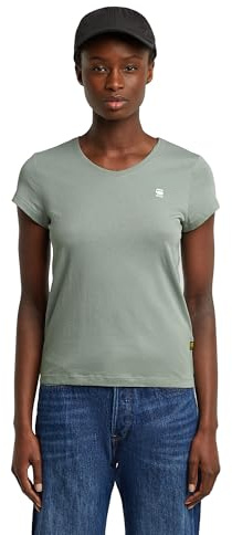 G-Star Damen Eyben Slim Top 2.0, Blau (Osaka Blue D24533-4107-3873), L