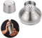 Shaker-Deckel für Yeti Rambler 591,4 ml, 8 x 8 x 9 cm Edelstahl Shaker Deckel Verhindert das Spritzen von Flüssigkeit Cocktail-Shaker-Deckel für Zuhause Bar Party