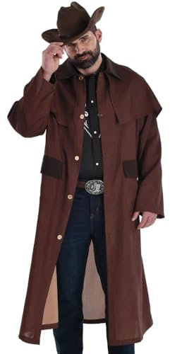 amscan Duster Western Cowboy Men's (Plus)