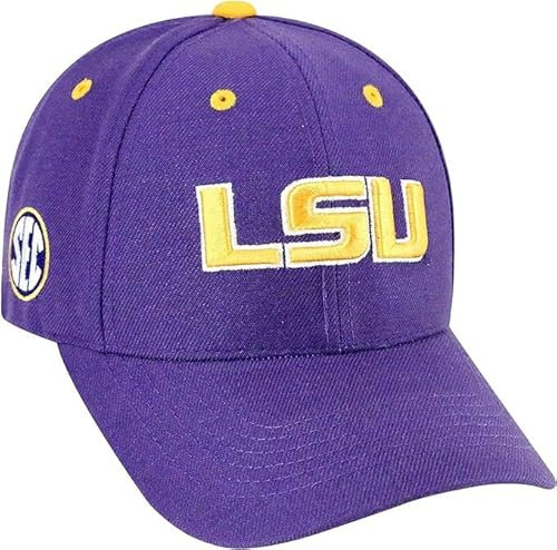 LSU Collegiate verstellbare Hüte, Lsu Purple, Einheitsgröße