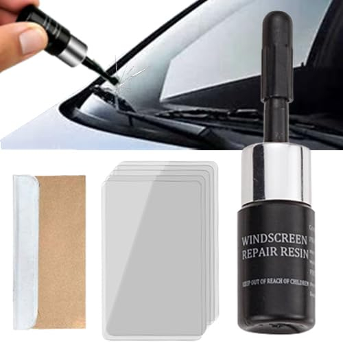 Gerrit Steinschlag Reparaturset Windschutzscheibe,windschutzscheibe Reparaturset,Glas Reparatur Flüssigkeit,steinschlag Reparaturset,Repair Glass Windshield Kit Window Crack Car Tool Cracked DIY
