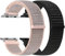 enkic Nylon Armband Kompatibel mit Apple Watch Armband 49mm 46mm 45mm 44mm 42mm 41mm 40mm 38mm Damen Herren, 2 Stück Ersatz Sport Uhrenarmband für iWatch Series 10 9 8 7 6 5 4 3 2 1 SE Ultra 2 Ultra
