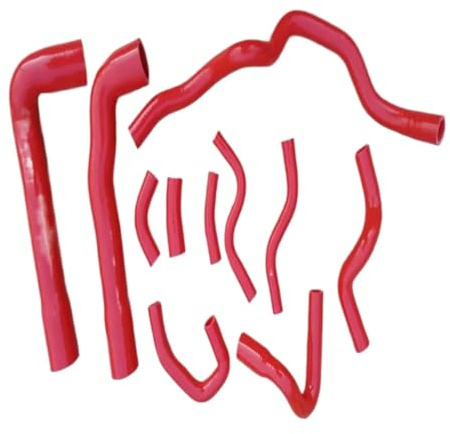 MKKDYC Refrigerante Manguitos Compatible con BMW para E36 M3 para 325i 316i 1992-1999 Mangueras De Radiador De Motor De Coche Manguera De Refrigerante De Calentador De Radiador De Silicona
