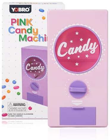 Dispensador de dulces retro, máquina de caramelos, dispensador de chicles y nueces para granos de café, divertida máquina expendedora para el hogar u oficina, regalos de elefante blanco, relleno de