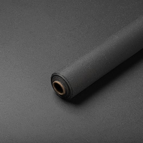 myforHD Selbstklebend Tapete Grau Möbelaufkleber 40cmX1000cm Verdickt Wandpapier Texturierte Tapete
