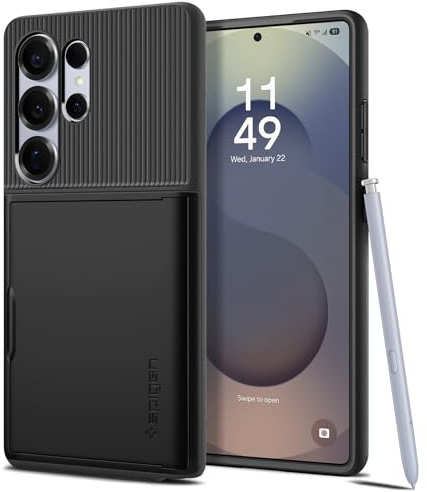 Spigen Slim Armor CS Case for Samsung Galaxy S25 Ultra - Black