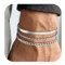 Halora Armband Herren Silber, ArmbäNder füR Herren Edelstahl MäNner Armband Herrenarmband Silberarmband Schmuck Valentinstag Geschenke für Ihn Silver Bracelet Men Mens Jewellery (Style A Silber)