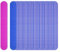 Naapesi 100 Pezzi Lima per Unghie, Lime per Unghie a Doppia Faccia Mini Lime Unghie Colorate Mini Lime Lavabile per Uso Domestico e Salone, Cura Degli Unghie (Rosa+Blu, unità, 100, Grana 180/240)