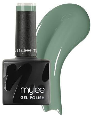 Mylee Gel Nail Polish 8ml [Olive Grove ] - UV/LED Soak-Off Nail Art Manicure Pedicure for Professional, Salon & Home Use [Green Range] - Long Lasting & Easy to Apply